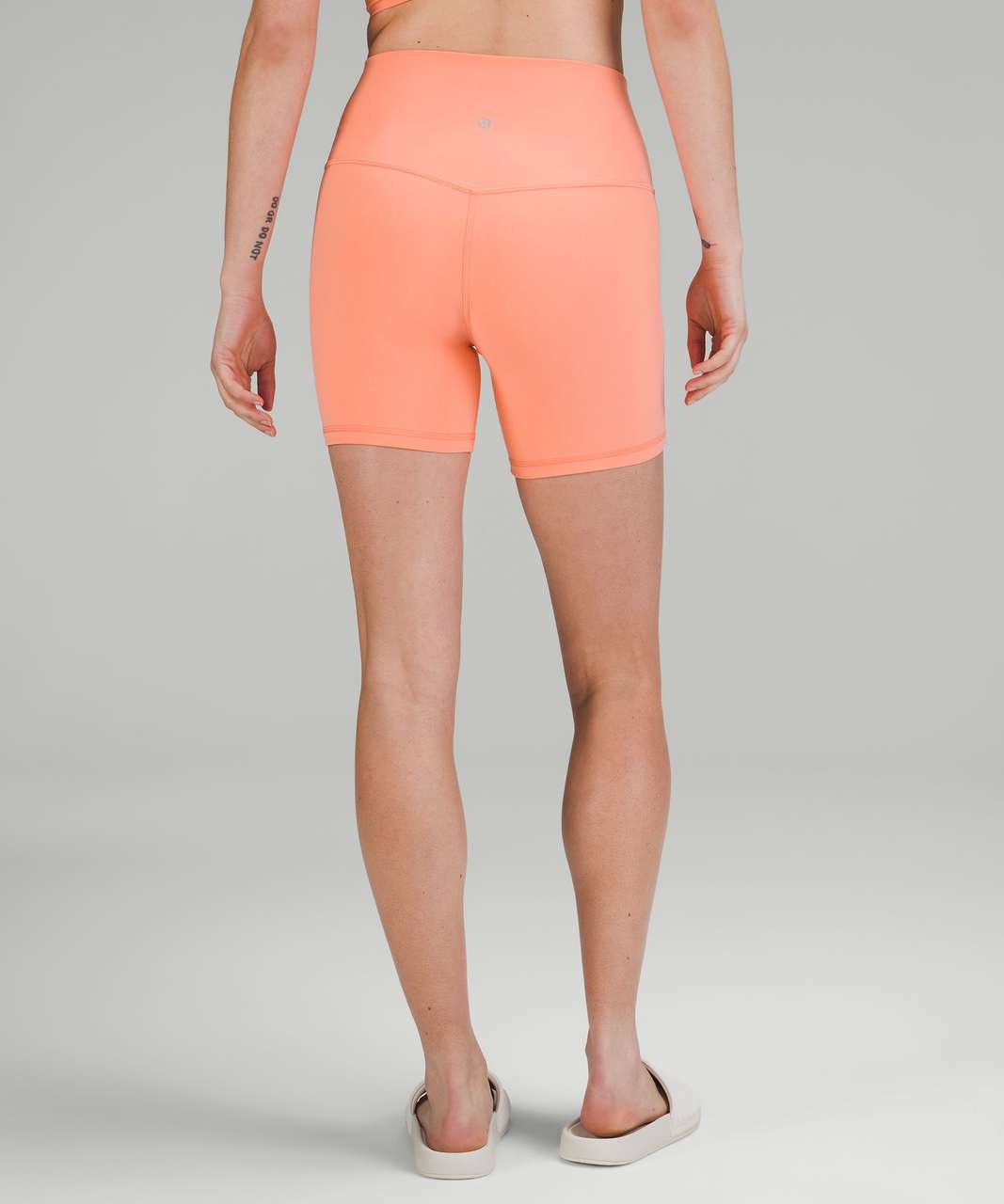 Lululemon Align High-Rise Short 6 - Sunny Coral - lulu fanatics