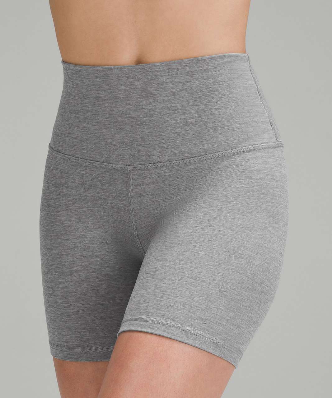 Lululemon Align High-Rise Short 6 - Heathered Core Medium Grey