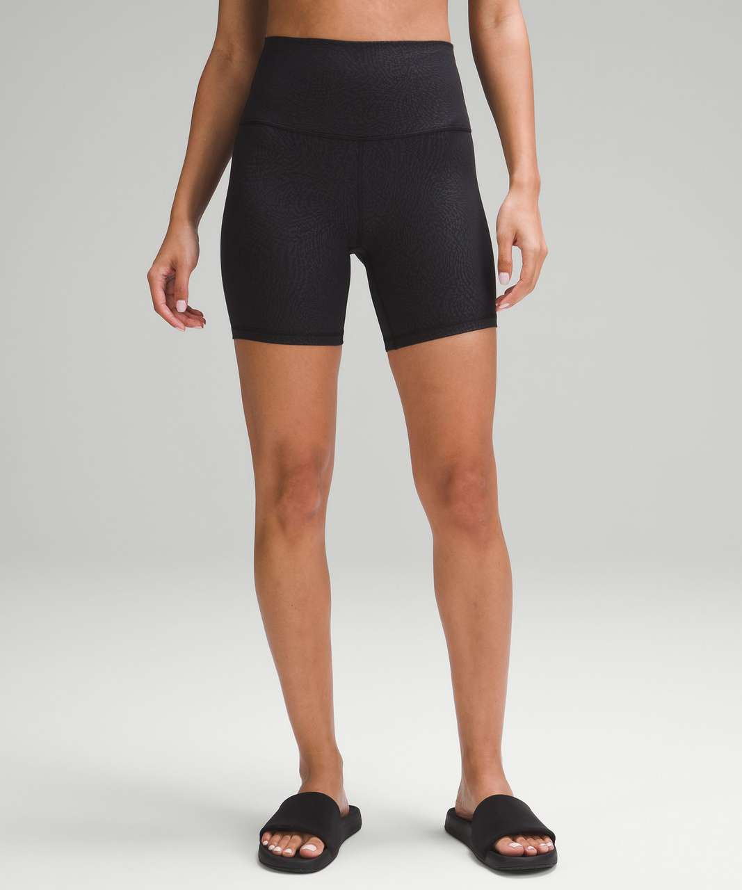 Lululemon Align High-Rise Short 6 - Diamond Dye Seashell Smoky Topaz  Graphite Grey - lulu fanatics