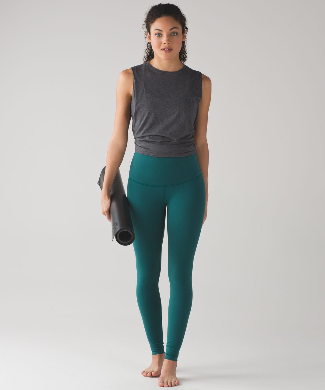 Lululemon Wunder Under Pant (Hi-Rise) - Forage Teal - lulu fanatics