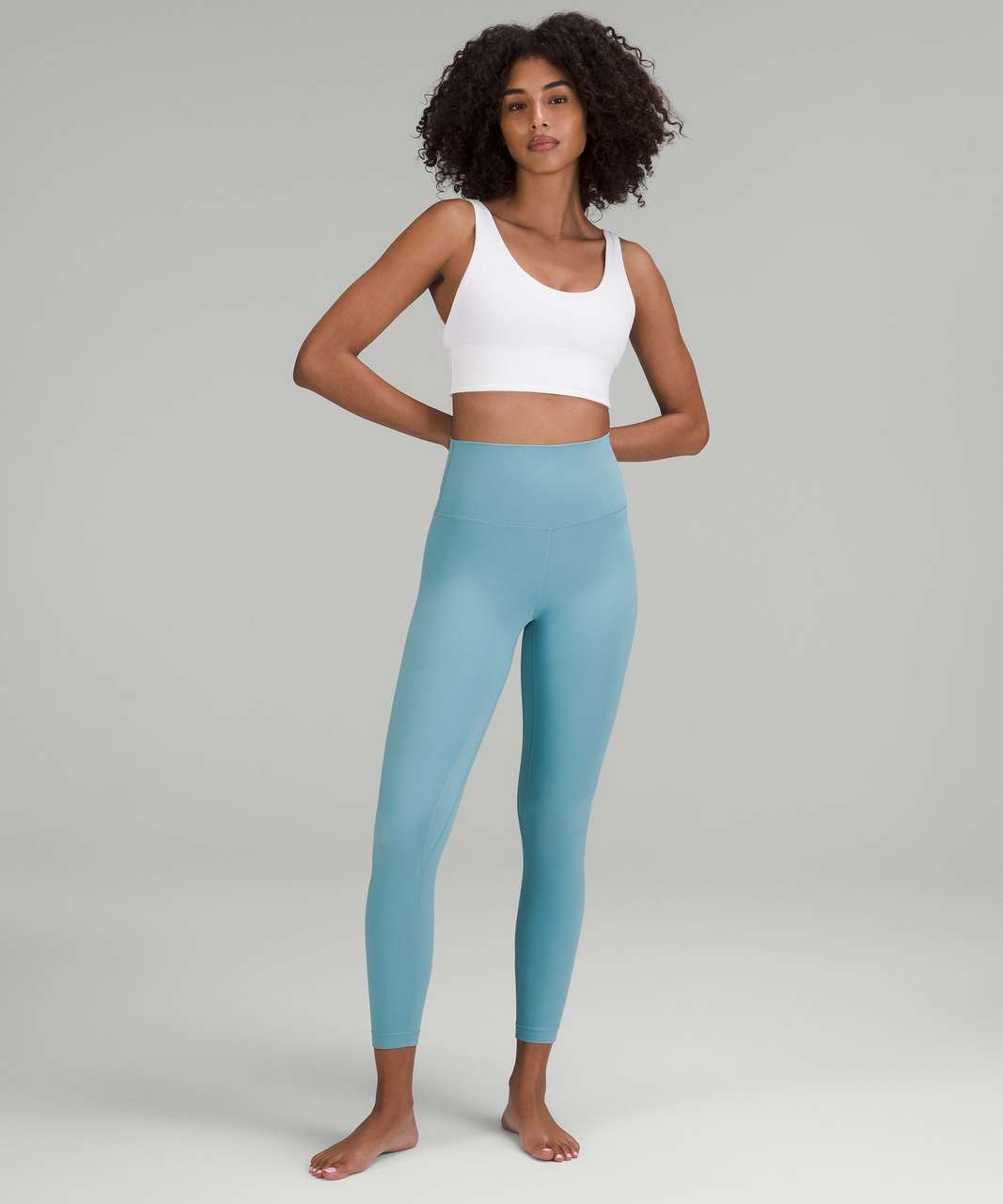 Tidal high-rise leggings in blue - The Upside