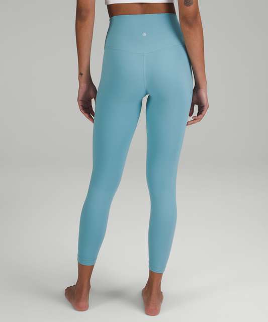 pastel blue lululemon leggings are everything. #fyp =)