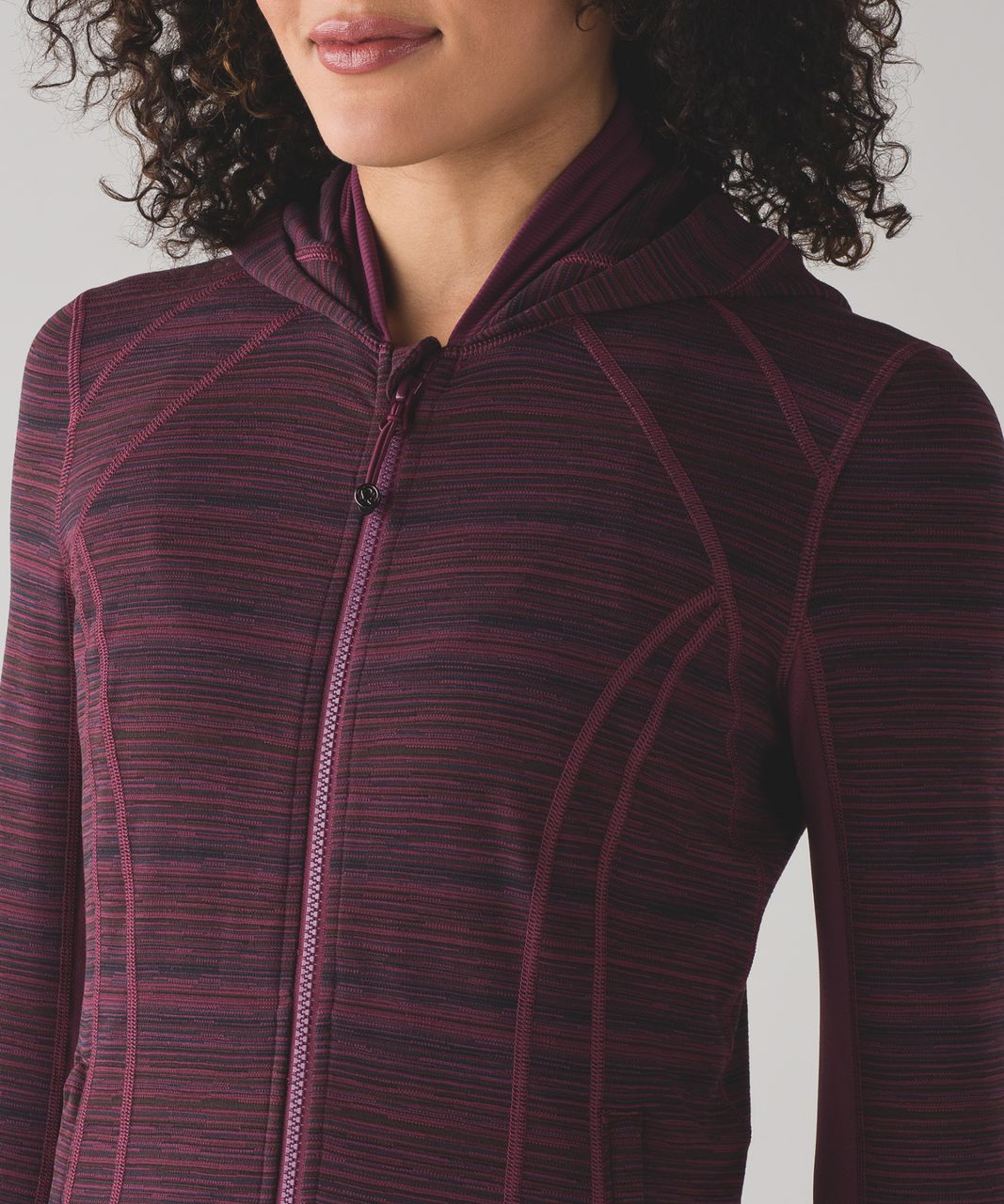 Lululemon Daily Practice Jacket - Cyber Red Grape Bordeaux Drama / Red Grape