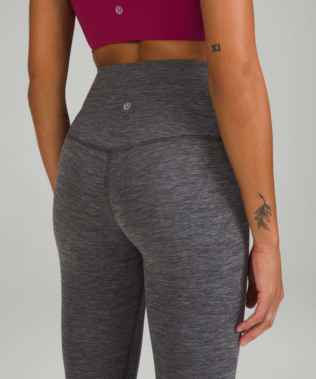 Lululemon Align High-Rise Zip-Front Pant 25 - Espresso - lulu fanatics