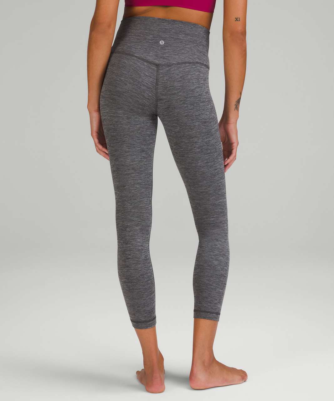 Lululemon Find Your Mantra Pant - Heathered Medium Grey / Heathered Dark  Grey - lulu fanatics