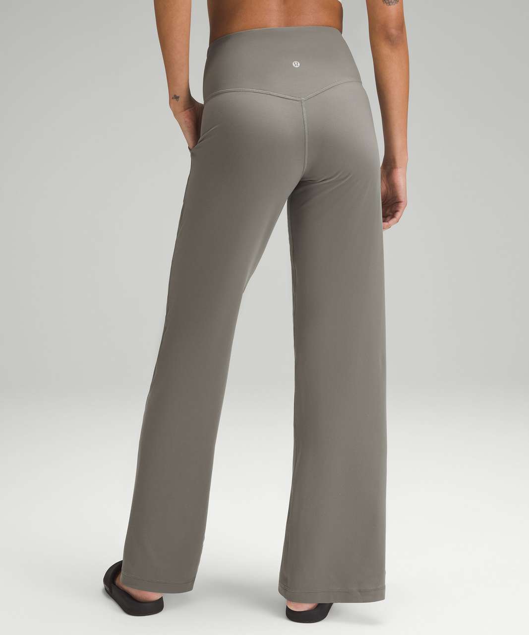 Lululemon Align High-Rise Wide-Leg Pant 31 - Grey Sage - lulu fanatics