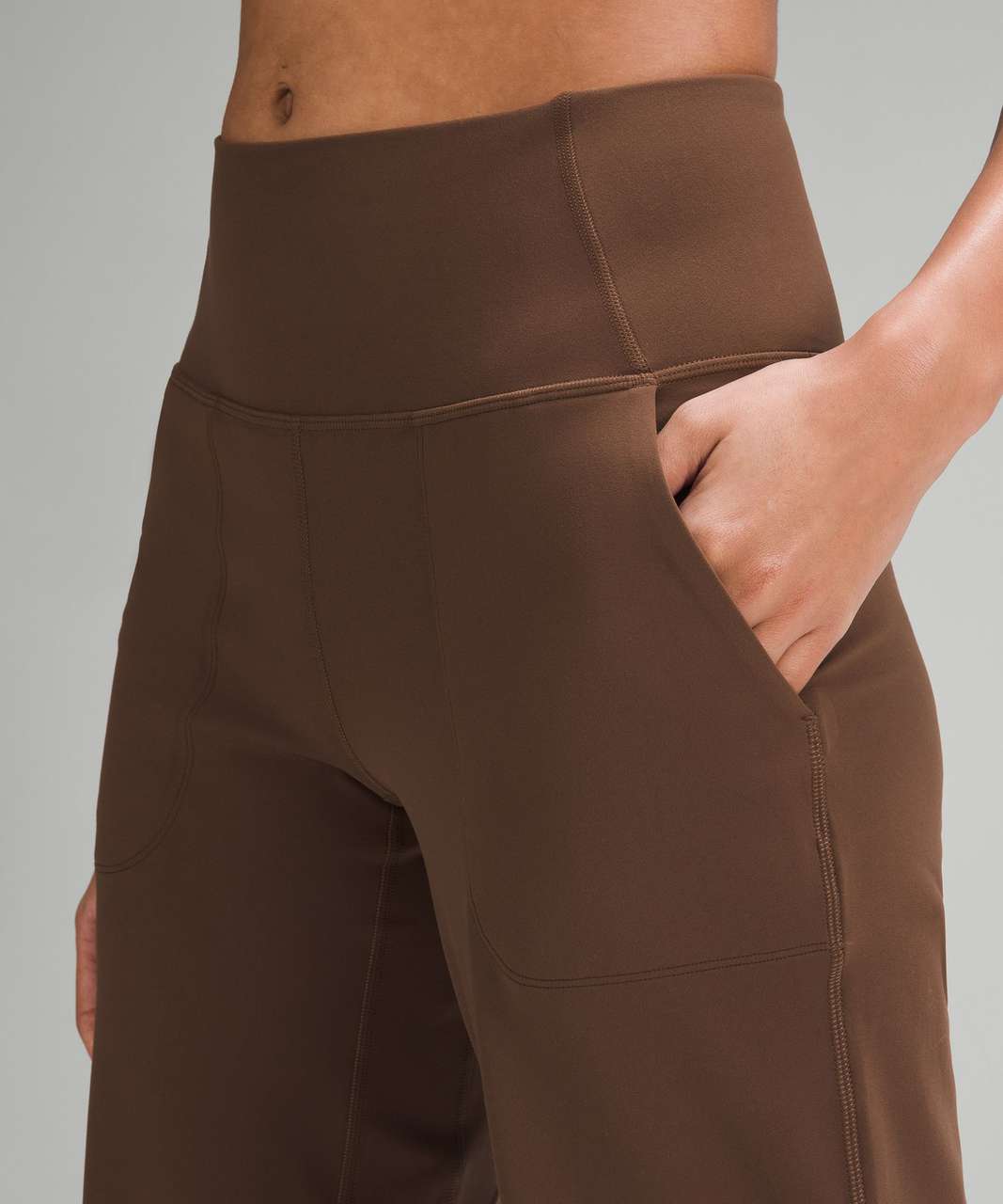 lululemon Align™ Wide Leg High-Rise Pant 31, Roasted Brown