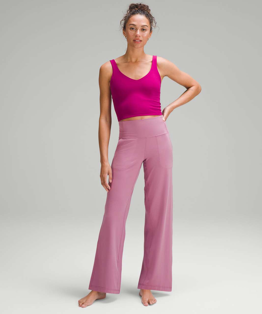 Lululemon Align High-Rise Wide-Leg Pant 31 - Velvet Dust - lulu fanatics