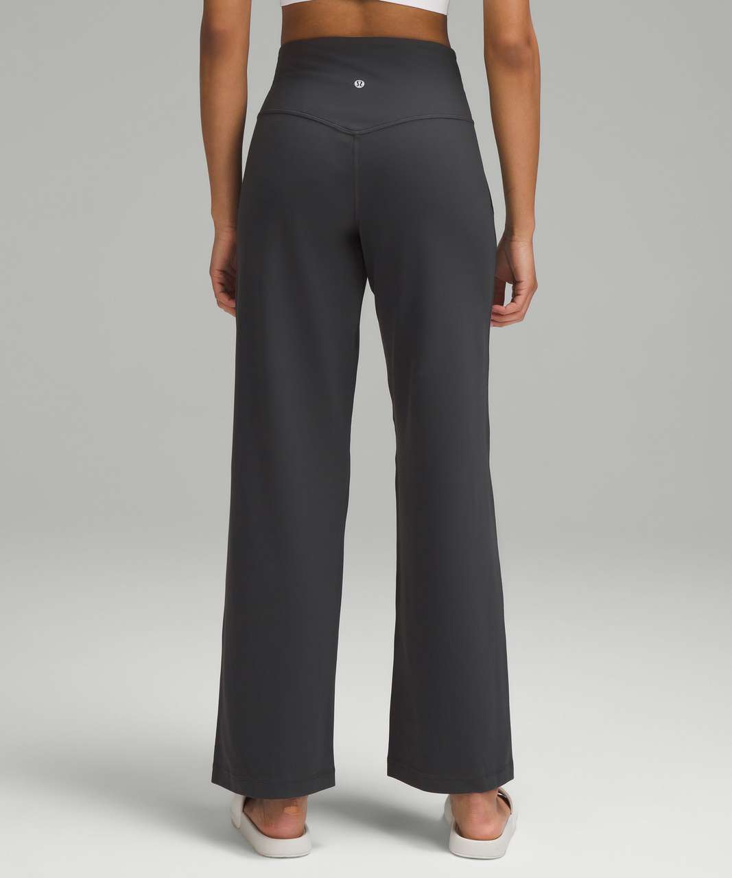 Women's Lululemon Align™ High-Rise Wide-Leg Pant Short Graphite