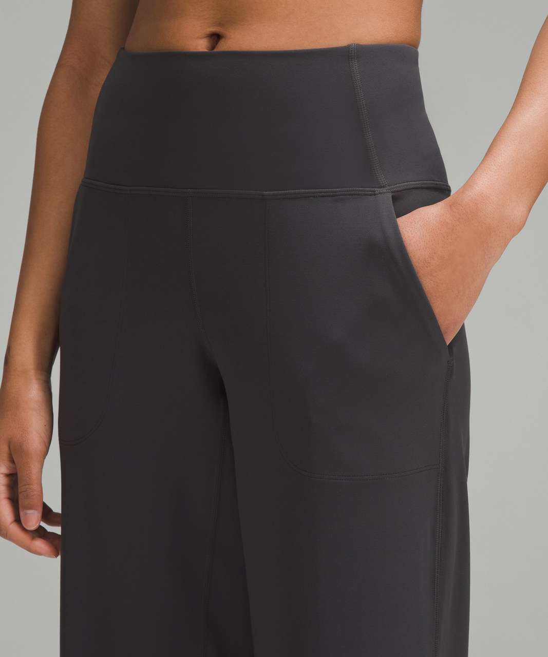 Lululemon Align High-Rise Wide-Leg Pant 31 - Graphite Grey - lulu fanatics