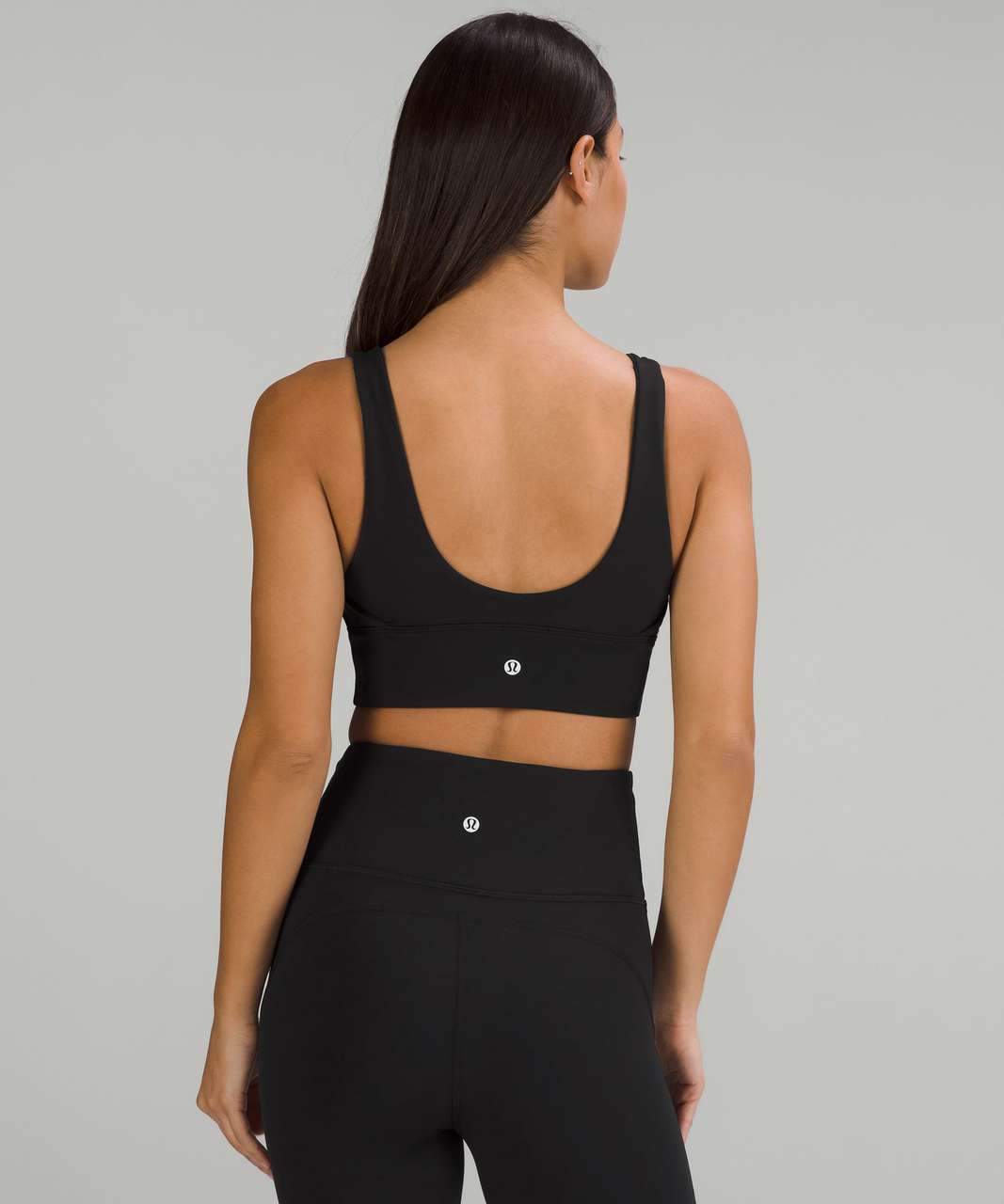 Lululemon Align Bra *Light Support, A/B Cup - Black / Black