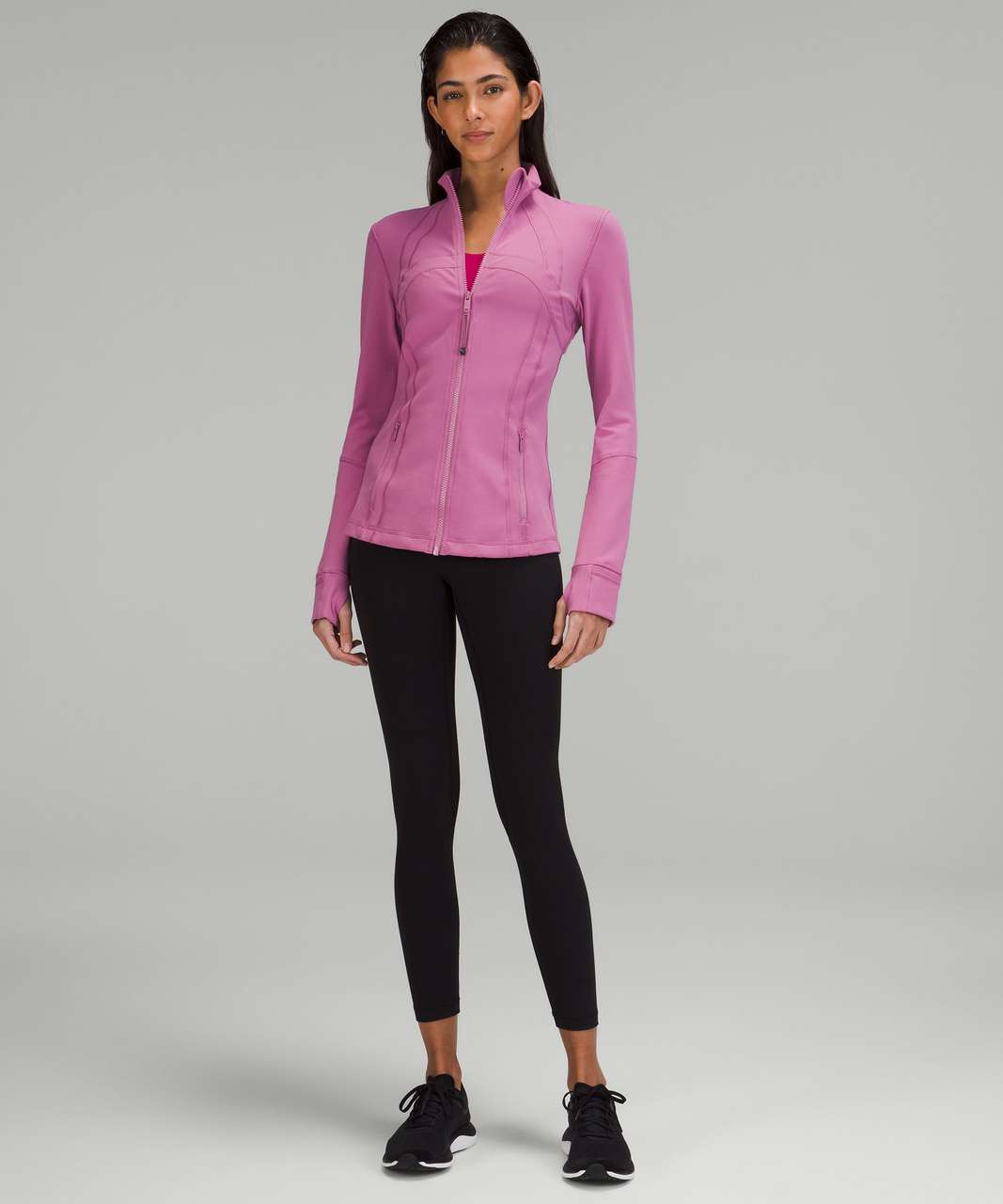 lululemon athletica Define Luon Jacket in Pink