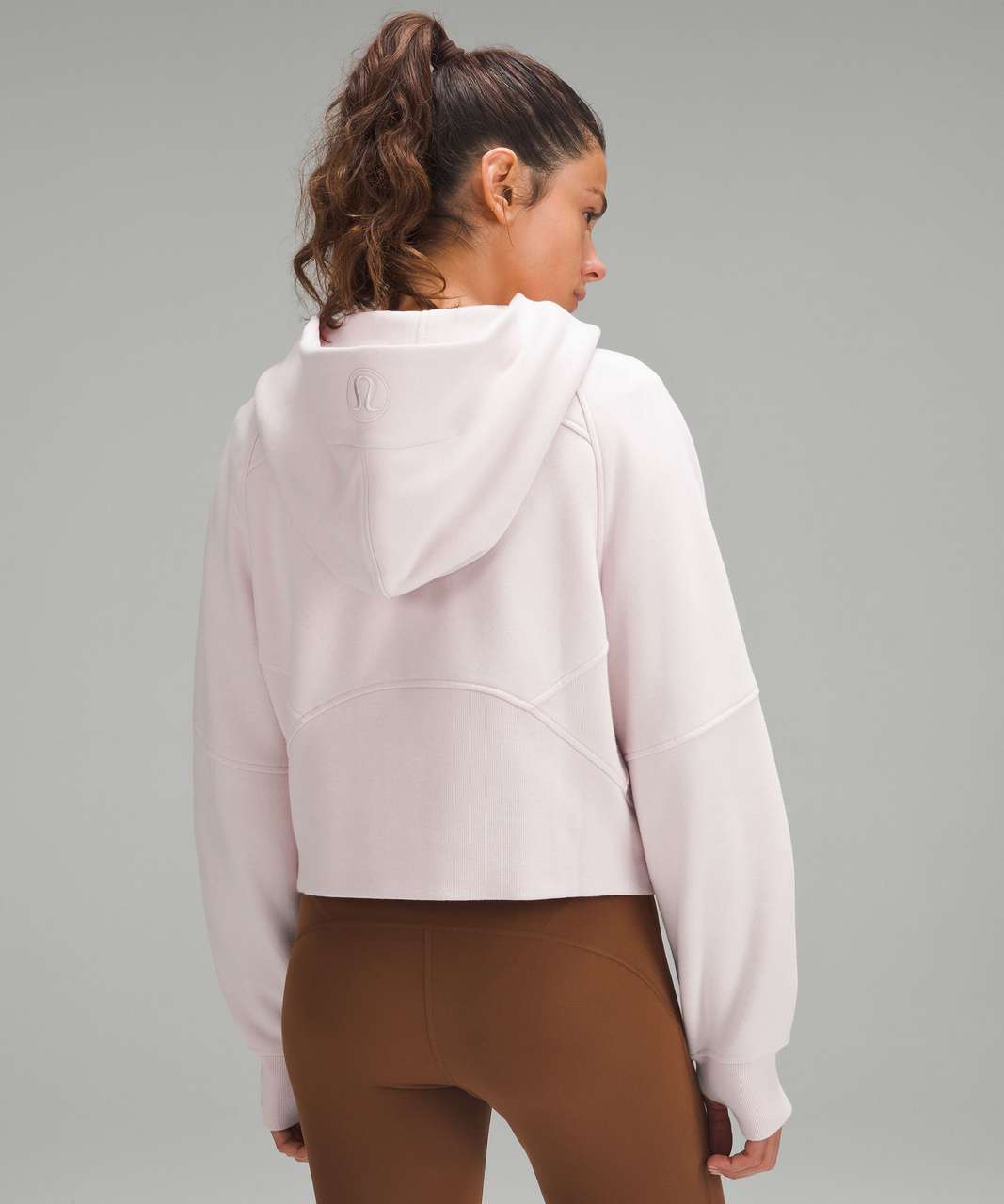 Lululemon Scuba Oversized Half-Zip Hoodie Pink Size M - $80 (32