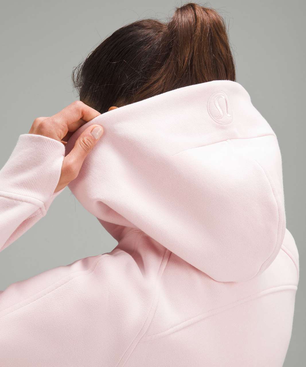 Lululemon Scuba Oversized Half-Zip Hoodie - Flush Pink