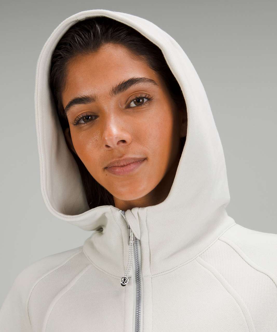 Lululemon Scuba Oversized Half-Zip Hoodie - Bone