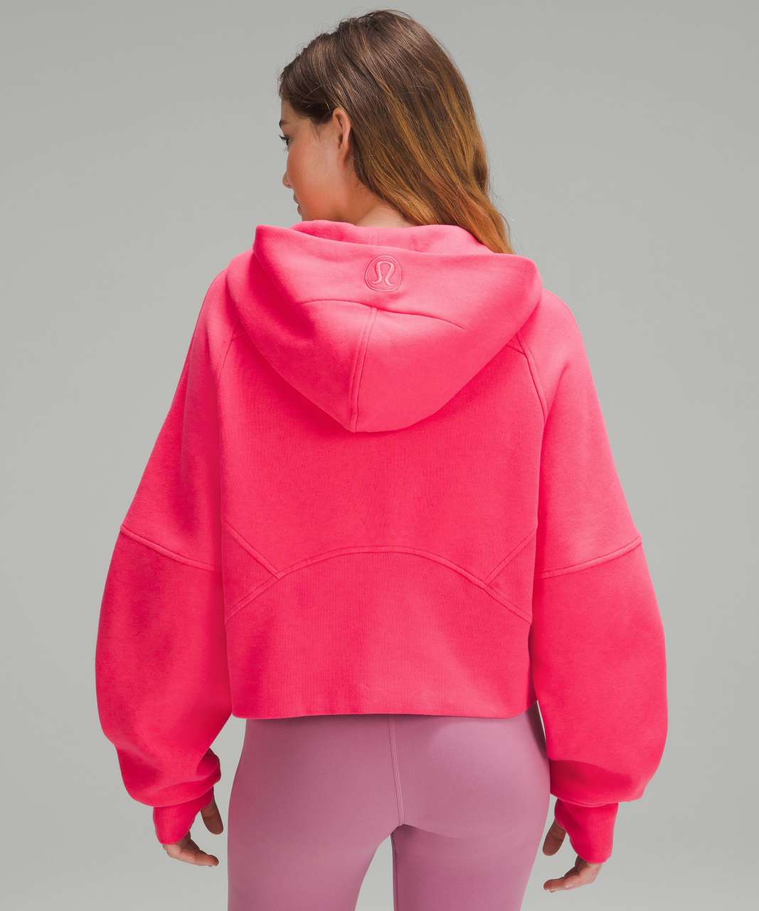 Lululemon Scuba Oversized Half-Zip Hoodie - Lip Gloss