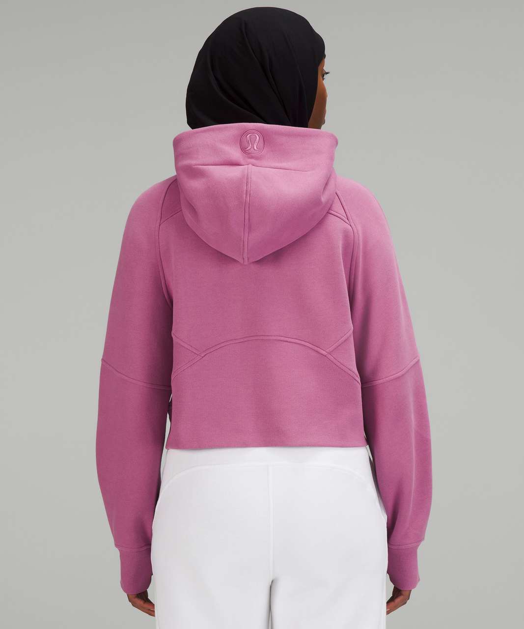 Lululemon Scuba Oversized Half-Zip Hoodie - Pink Peony - lulu fanatics