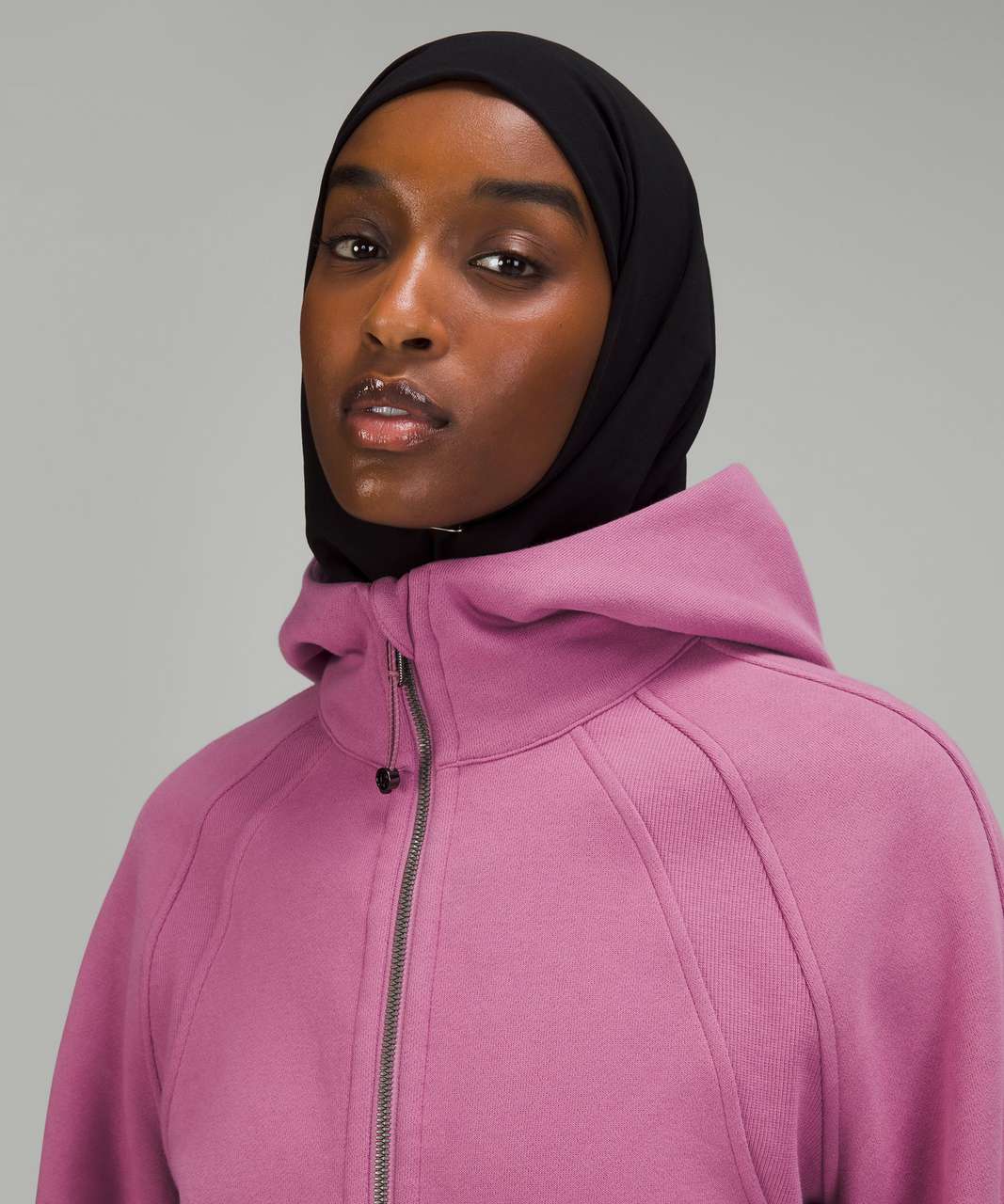 Scuba oversized half zip hoodie Xs/S Pink Peony  Half zip outfit,  Lululemon outfits, Half zip hoodie