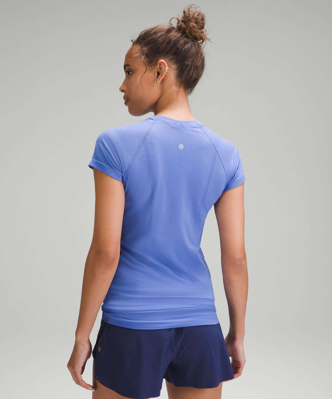 Lululemon Swiftly Tech Short Sleeve Shirt 2.0 - Charged Indigo / Charged  Indigo - lulu fanatics