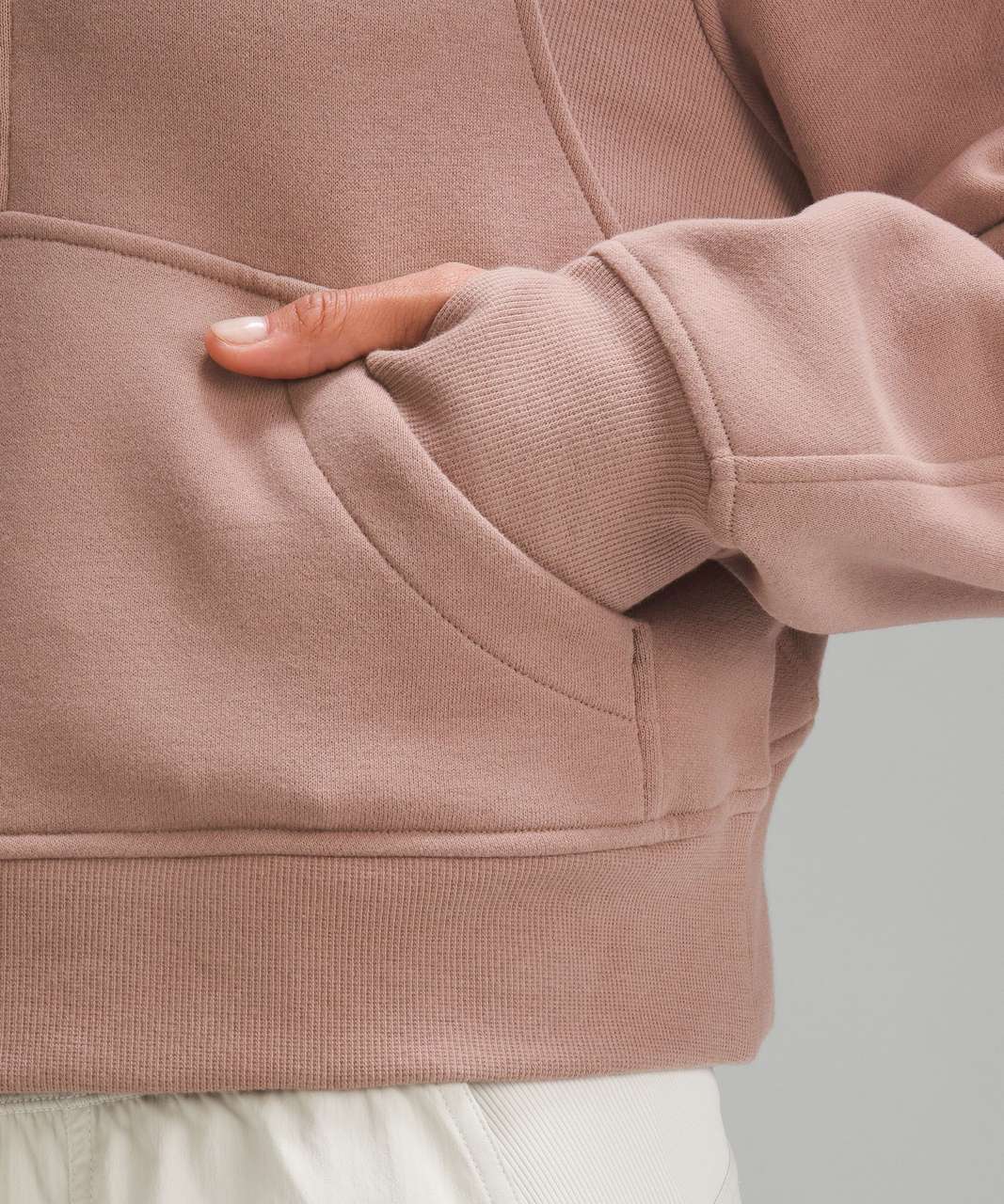 Lululemon Scuba Oversized Funnel Neck Half Zip - Twilight Rose