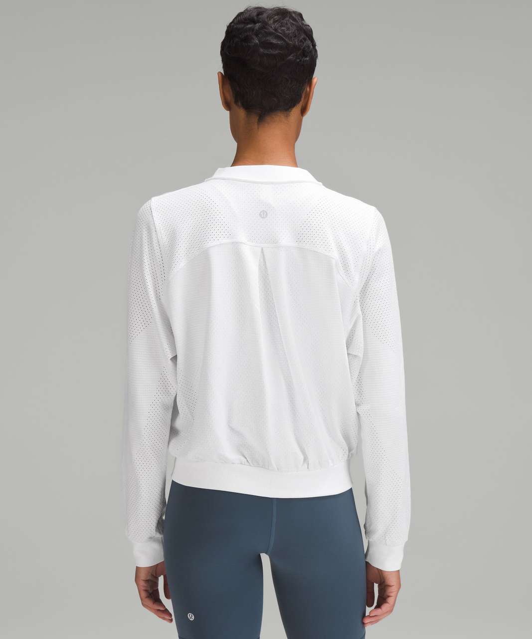 Jacket Lululemon White size 4 US in Polyester - 42557391