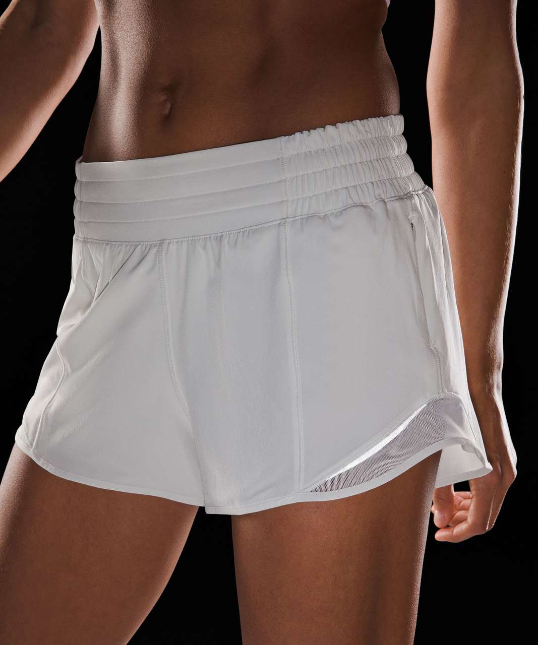 lululemon athletica, Shorts, Lululemon Hotty Hot Lowrise Lined Short 25  Bone Cream Offwhite Sz New Nwt