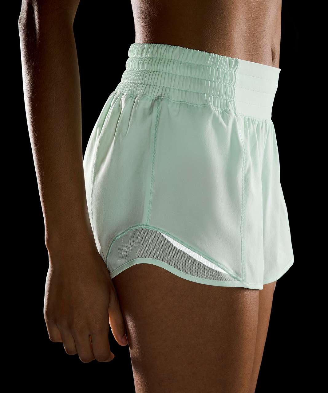 Lululemon Hotty Hot High-Rise Lined Short 2.5" - Mint Moment