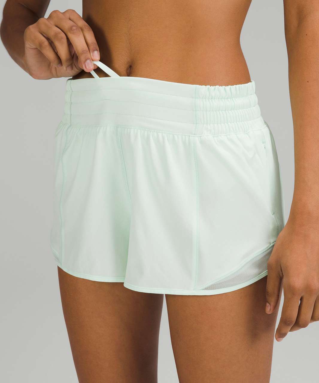 Lululemon Hotty Hot High-Rise Lined Short 2.5" - Mint Moment