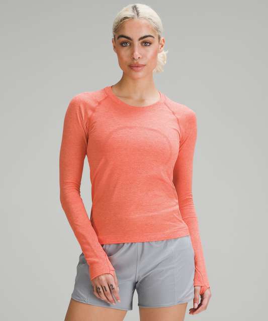 Lululemon Swiftly Tech Long Sleeve 2.0 - Grape Thistle / Grape Thistle -  lulu fanatics