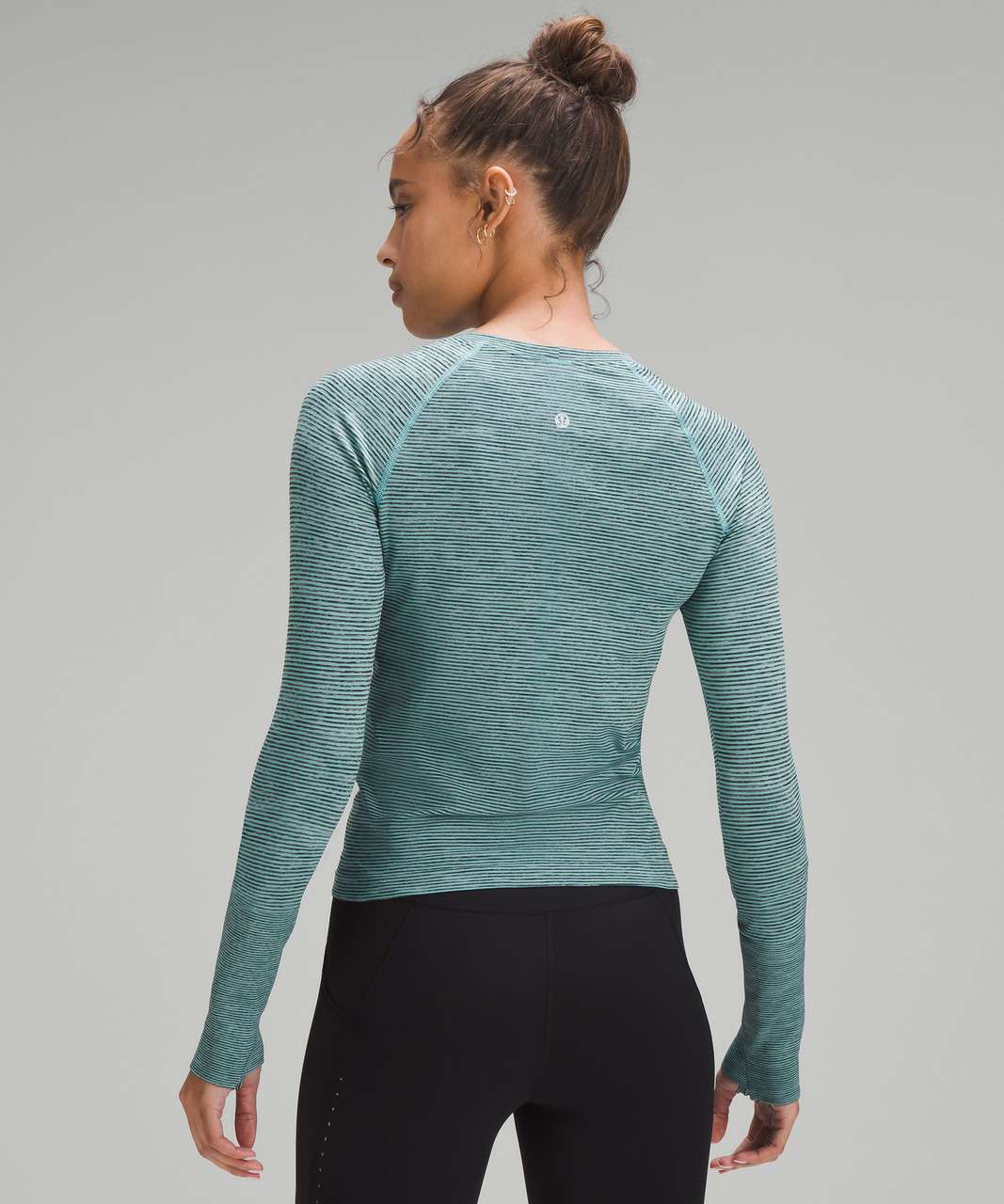 Lululemon Swiftly Tech Long-Sleeve Shirt 2.0 *Race Length - Wee Are From Space Tidal Teal