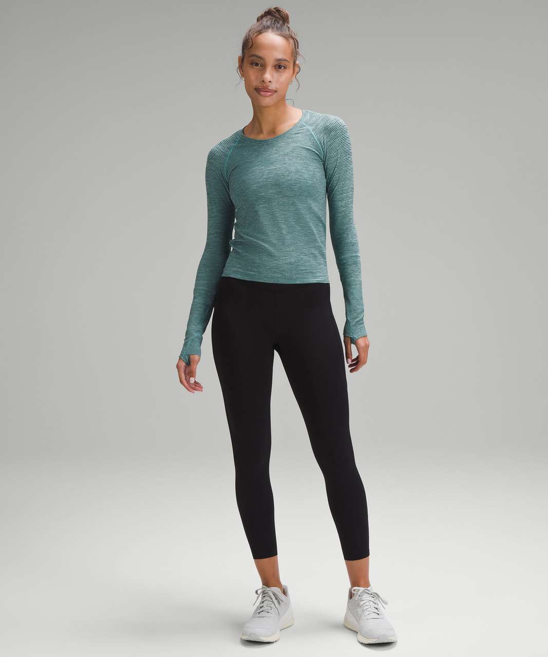 Lululemon Swiftly Tech Long-Sleeve Shirt 2.0 *Race Length - Wee Are From Space Tidal Teal