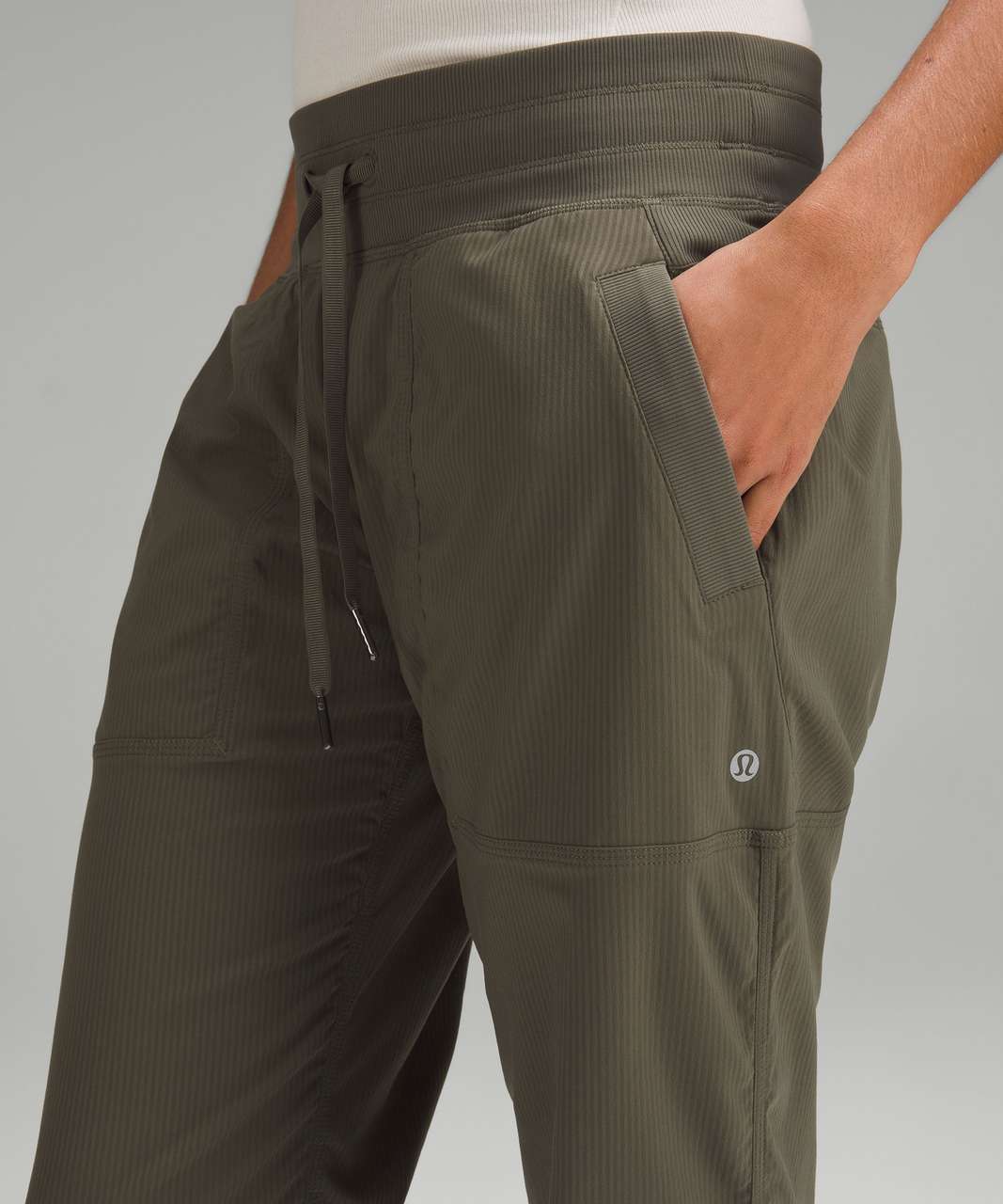 Lululemon Dance Studio Mid-Rise Pant *Full Length - Army Green