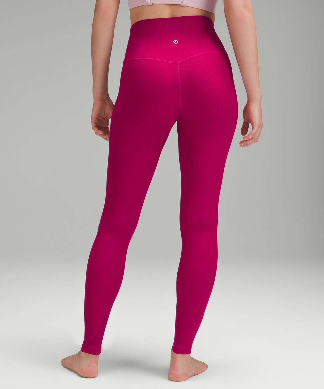 Lululemon Align Ribbed High-Rise Pant 28" - Wild Berry