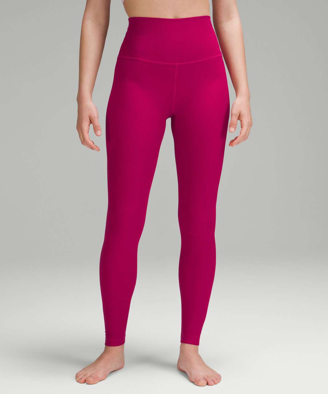 NEW LULULEMON Align 25 Pant 6 Ruby Red Berry Mauritius