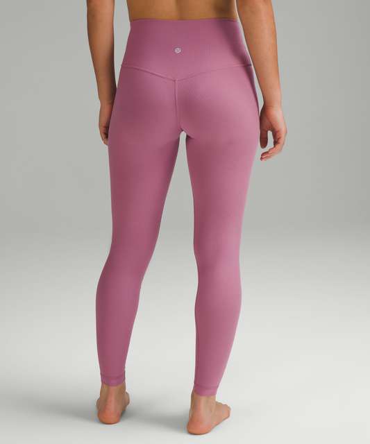 Lululemon Align Ribbed High-Rise Pant 28 - Wild Indigo - lulu