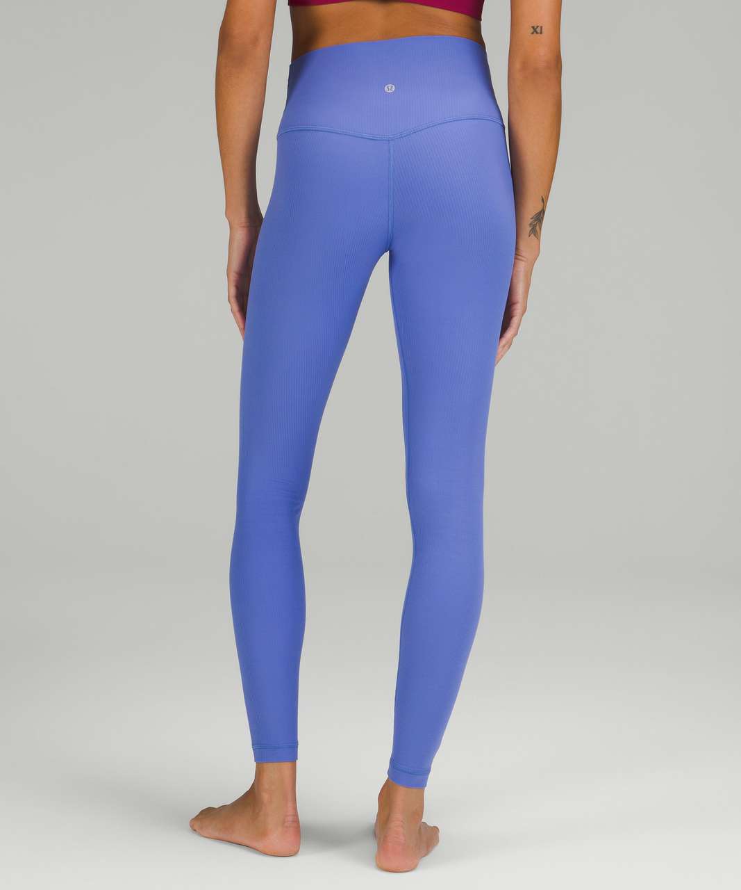 Lululemon Align Ribbed High-Rise Pant 28 - Wild Indigo - lulu