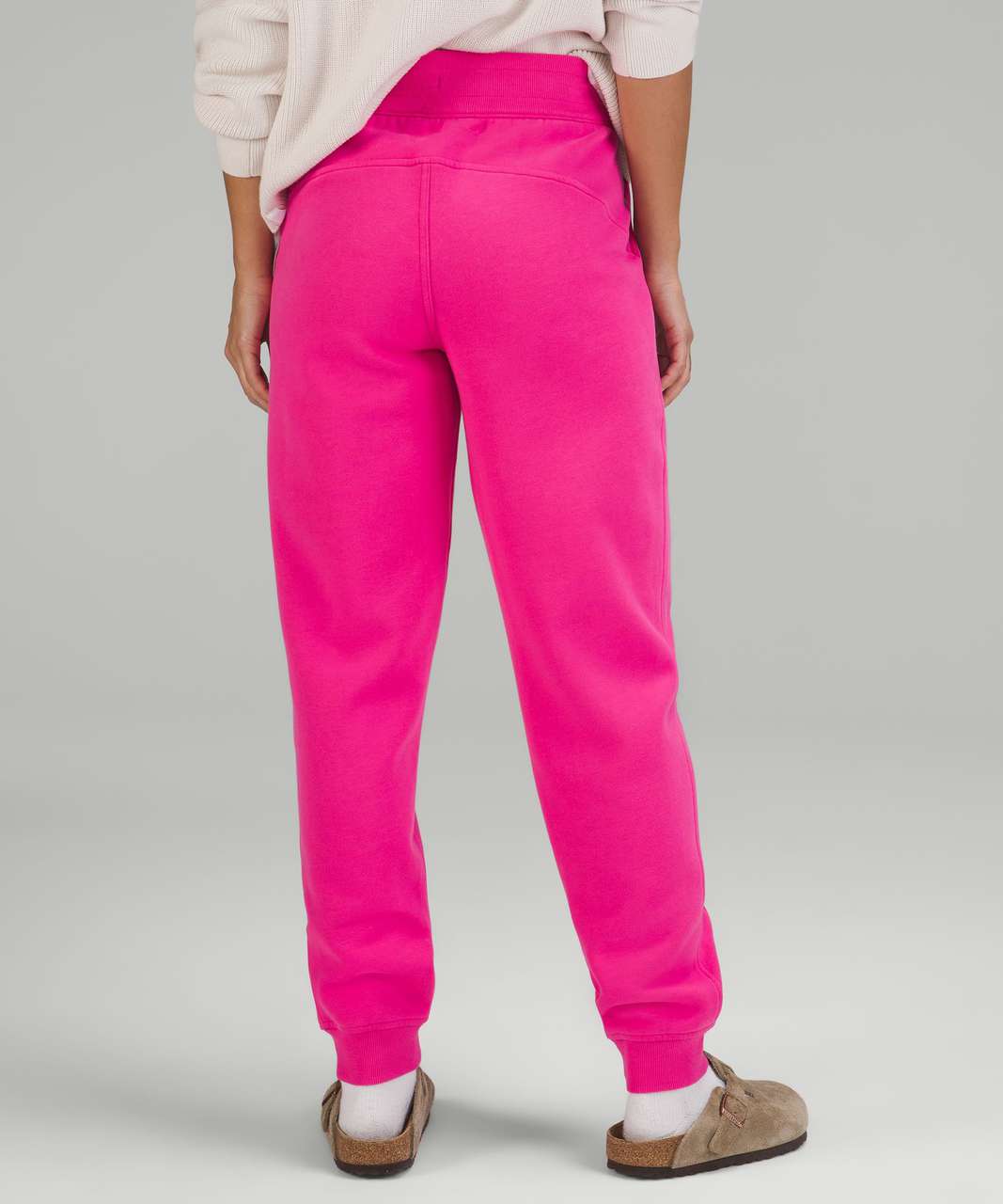 Lululemon Scuba High-rise French Terry Joggers Full Length - Pink