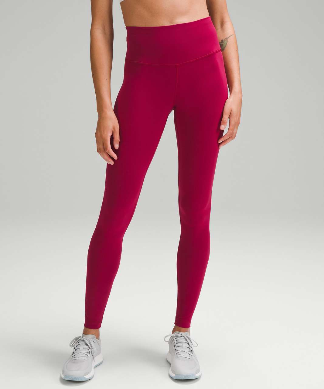 Lululemon Wunder Train High-Rise Tight 28" - Pomegranate