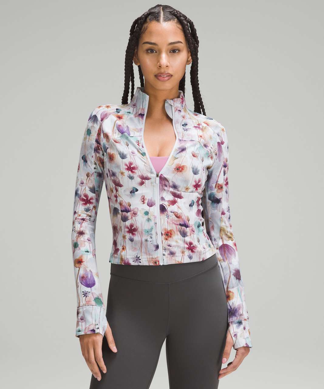 Lululemon Cropped Define Jacket *Nulu - Twilight Rose - lulu fanatics