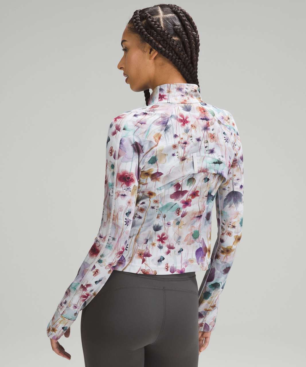 Lululemon Cropped Define Jacket *Nulu - Mood Wash Floral Max Multi