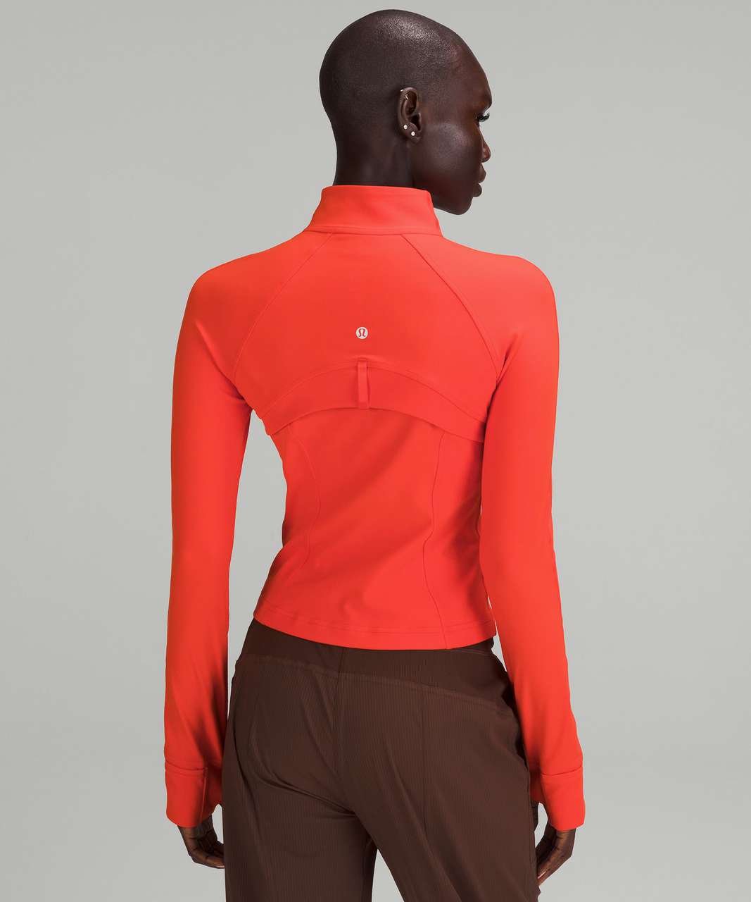 Lululemon Cropped Define Jacket *Nulu - Solar Orange - lulu fanatics