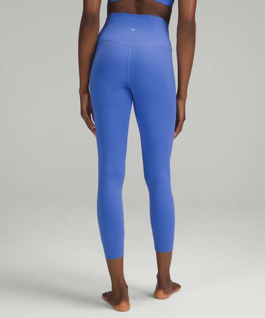 Lululemon Align Ribbed High-Rise Crop 23 - Espresso - lulu fanatics