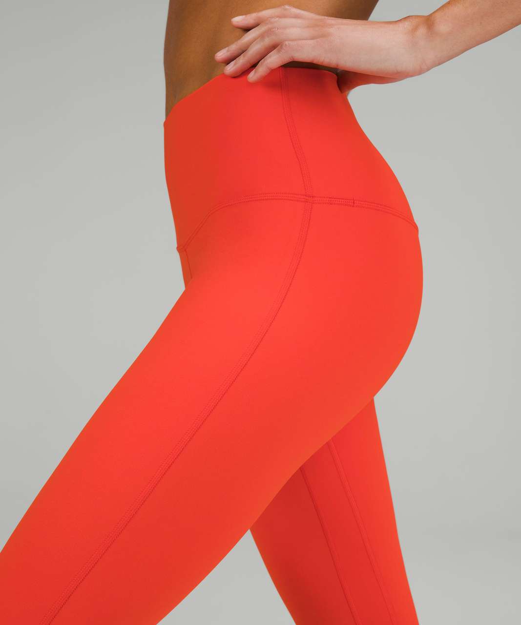 Lululemon Cropped Legging Orange Size 4 - $30 (74% Off Retail
