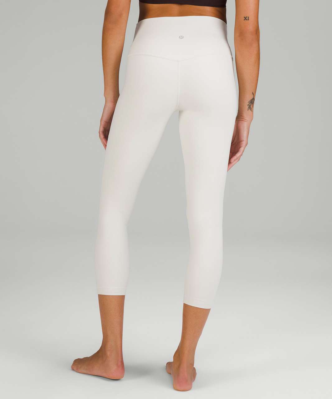 Lululemon Align High-Rise Lined Crop 23" - Bone