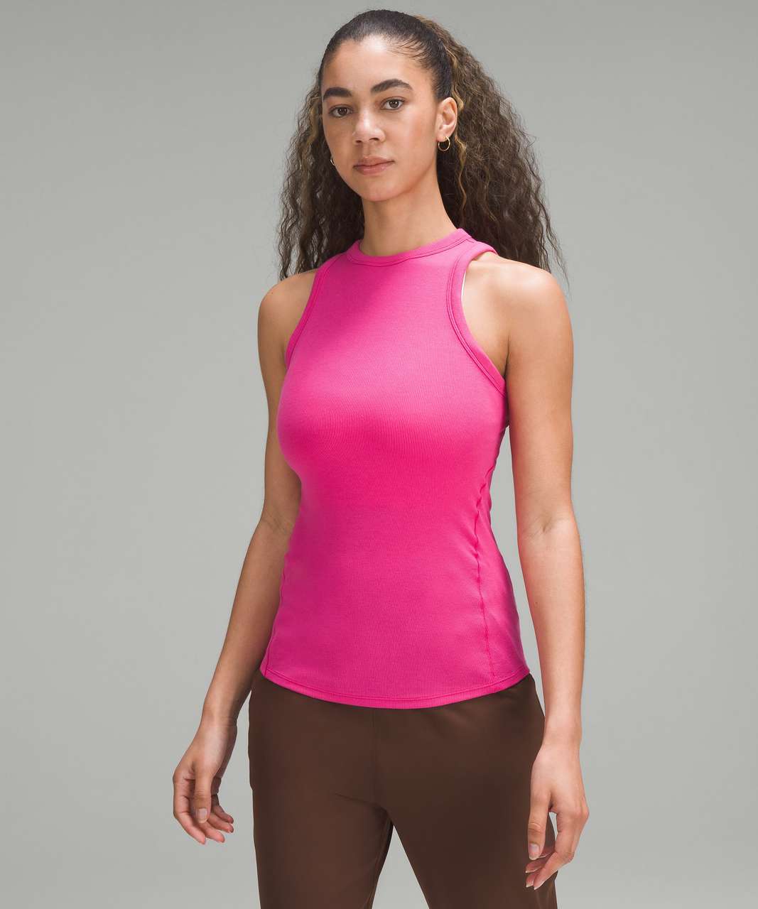 Lululemon Hold Tight Tank Top - Sonic Pink - lulu fanatics