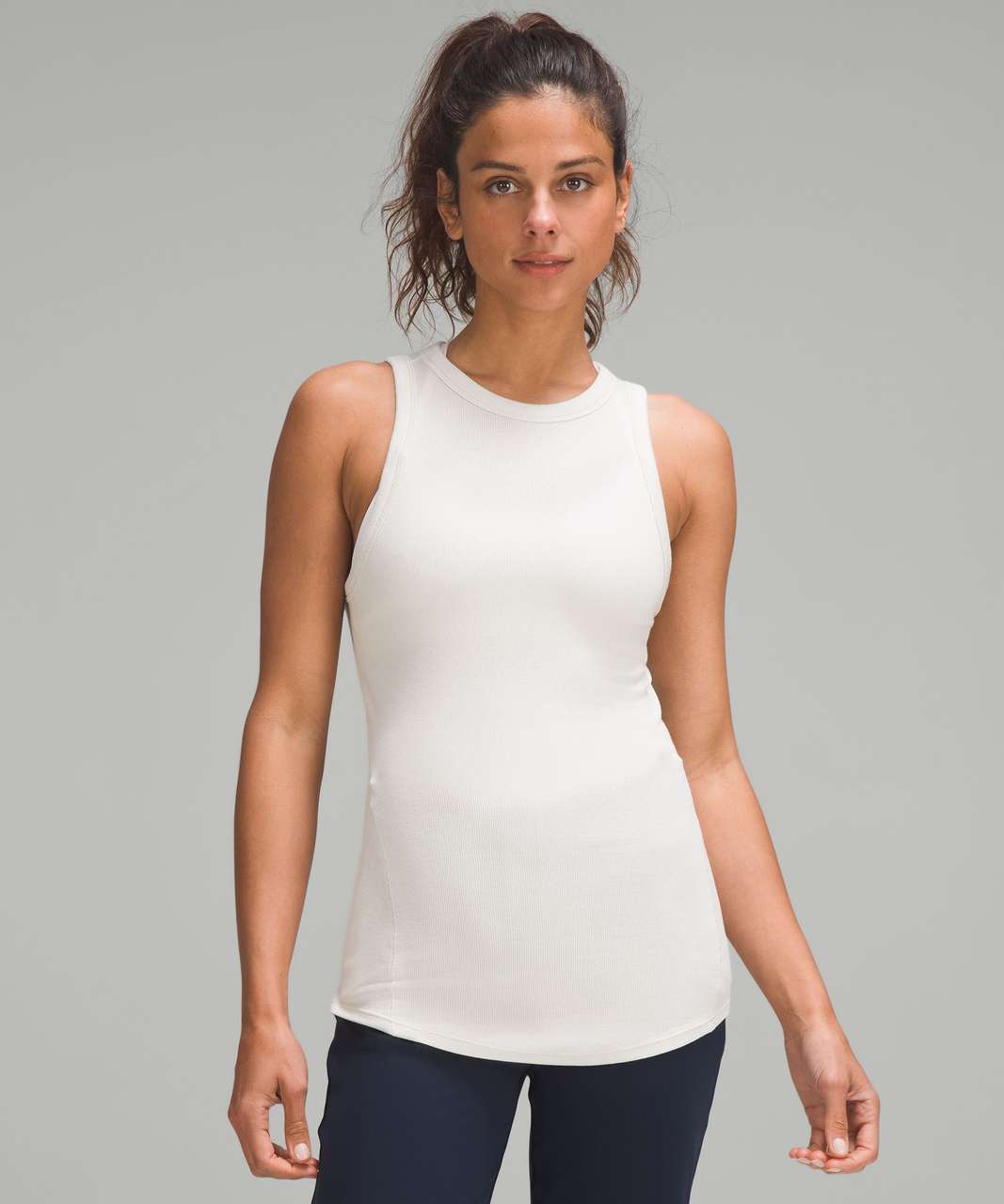 Lululemon Hold Tight Tank Top - Bone - lulu fanatics