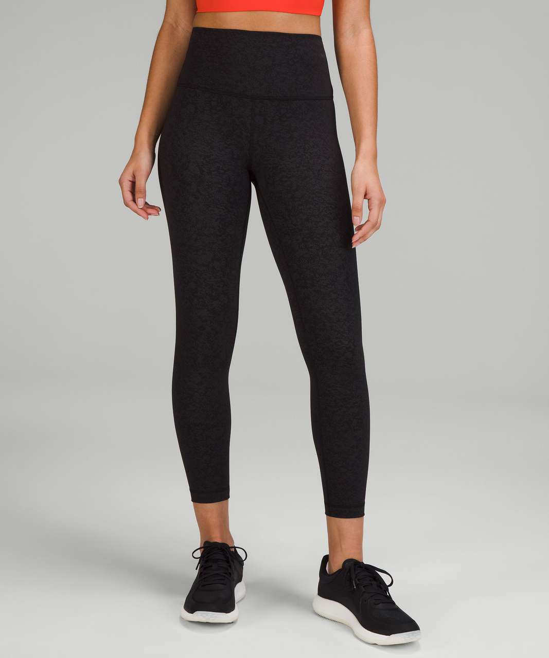 Lululemon Wunder Train High-Rise Tight 25 - Thread Dye Night Sea Black -  lulu fanatics