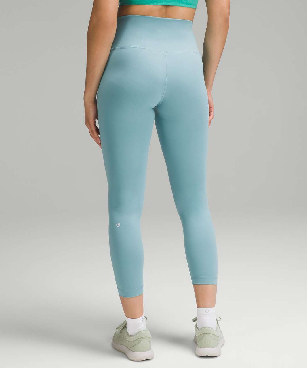 NWT! Lululemon Size 4 WUNDER TRAIN HR 25 Regatta Blue RGTB LW5CQDS Leggings