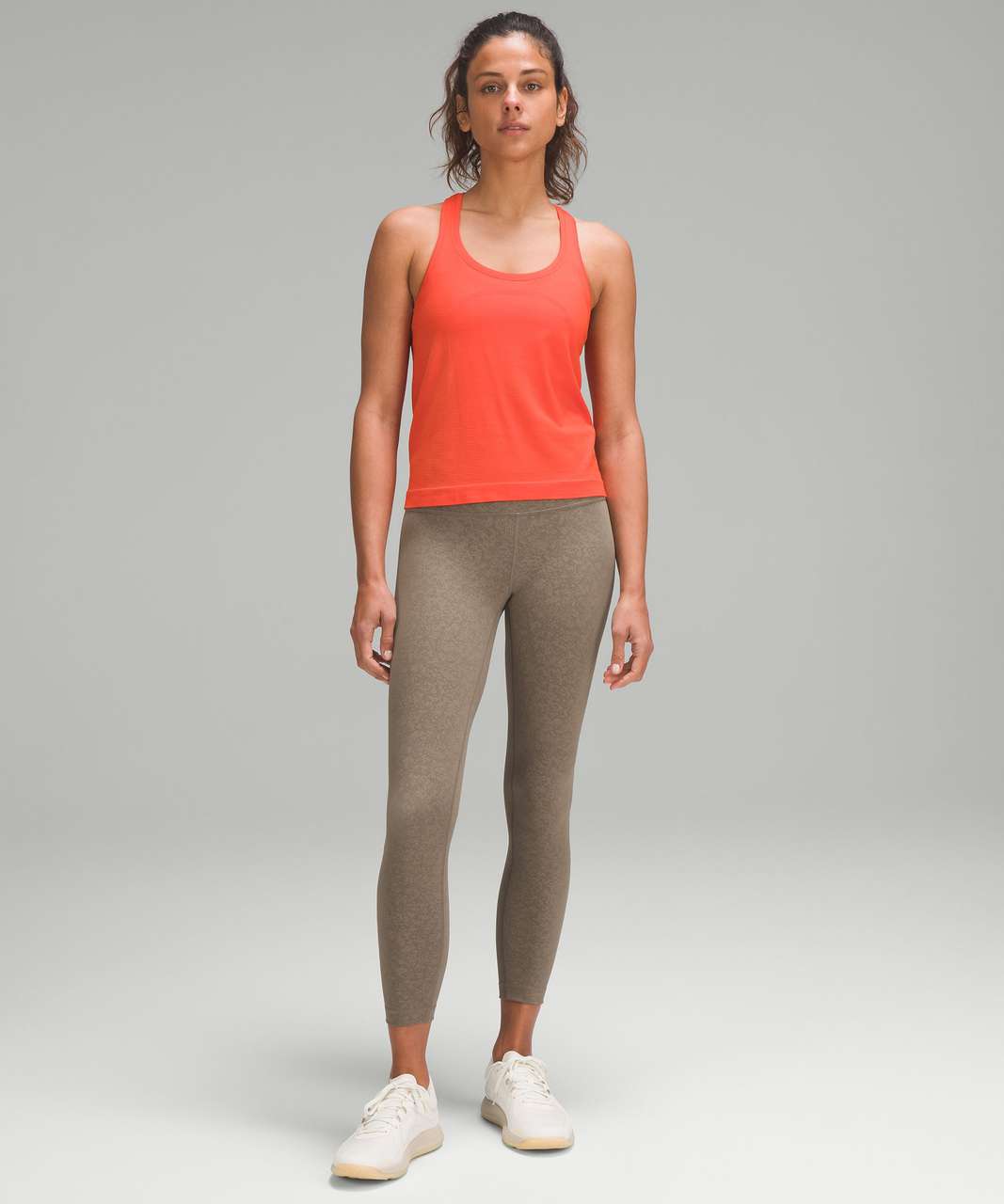 Lululemon Wunder Train High-Rise Tight with Pockets 25 - Carob Brown - lulu  fanatics