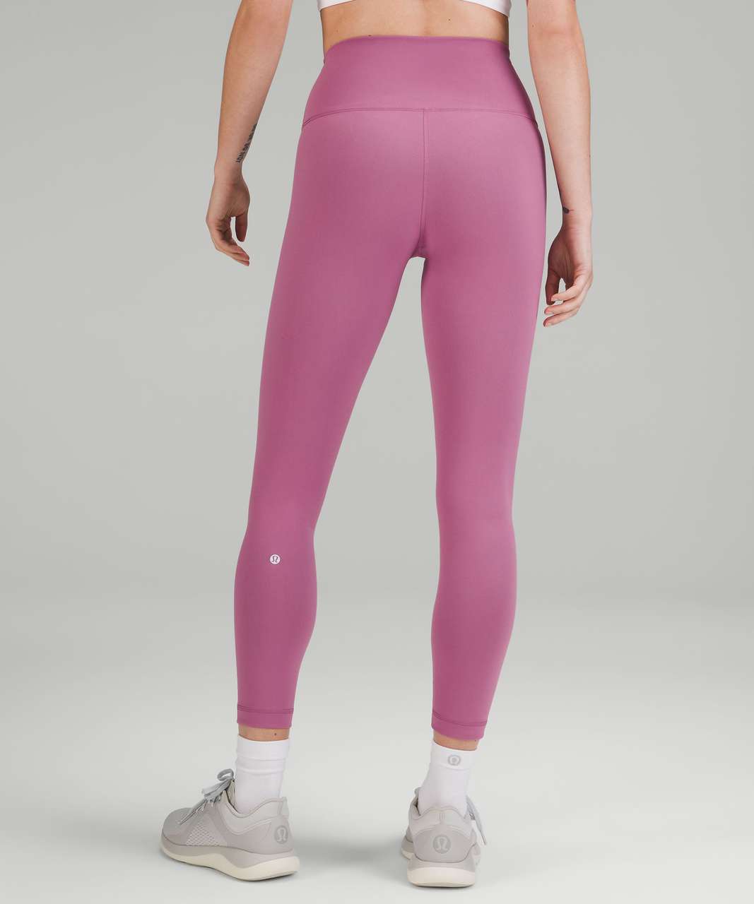 Lululemon wunder train leggings 4 high rise Women's 7/8 length Rose gold